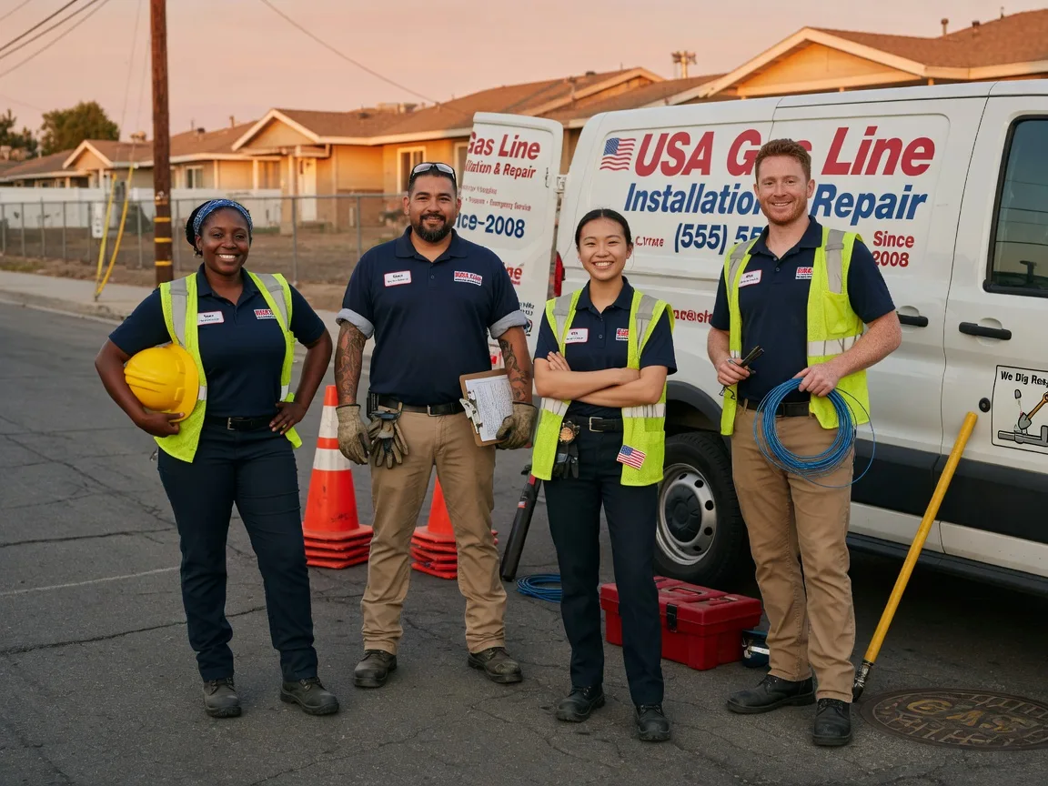 Gas Line Installation company in Odell, NE